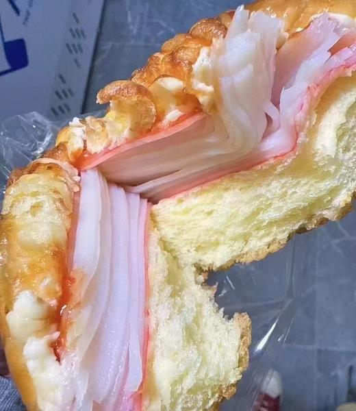 【家庭实惠装】超级好吃的大鳕蟹柳1000g，主原材料来自美国阿拉斯加，鳕鱼含量高达80%以上，口感更鲜美，可以任意烹调，零脂肪，鲜味足，蛋白质含量高，辽宁省内包邮 商品图3