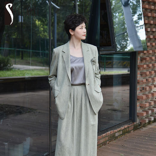 ST.SANLI【成衣系列】时尚西装GA124A76 商品图0