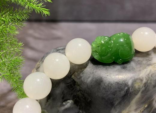 【御珠宫坊】羊脂白玉手串 商品图2