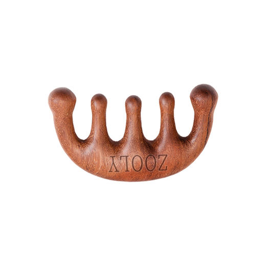 卓蓝雅檀木梳经络按摩梳 商品图3