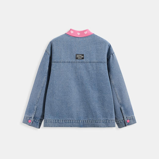 【110-165】【可可鸭】男女童春秋牛仔外套 商品图5