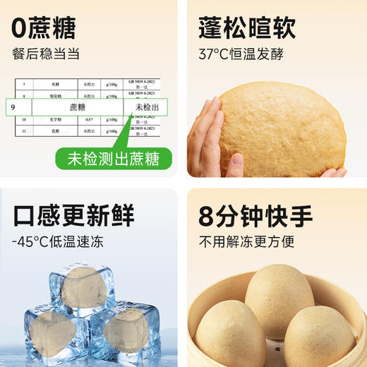 糖友厨房糖友馒头早餐主食 商品图1