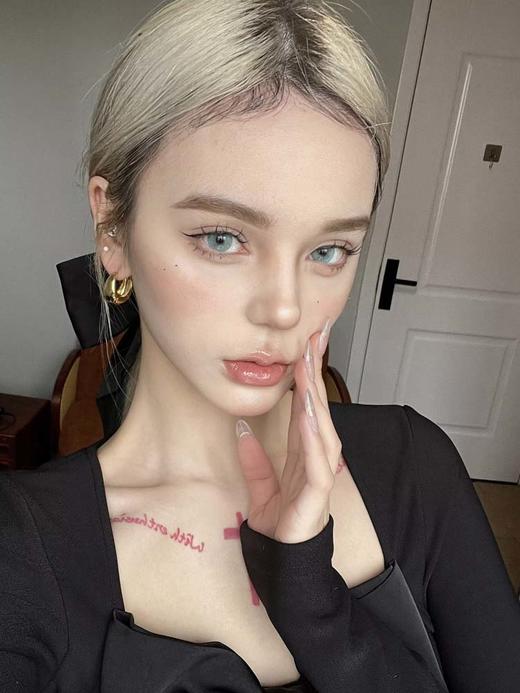 summerbaby 月抛美瞳 印度蓝 直径14.5mm着色13.8mm 商品图5