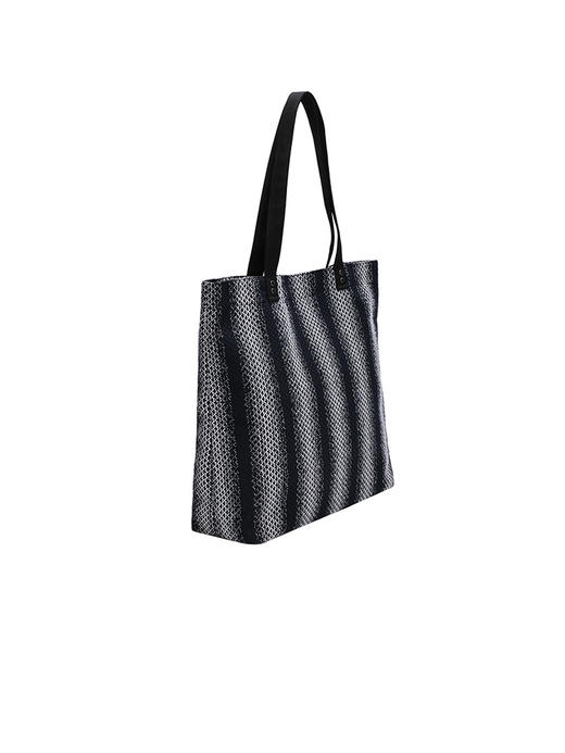 callisto藏青条纹手提袋 商品图1