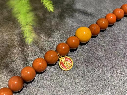 【御珠宫坊】包浆南红珠串 商品图6