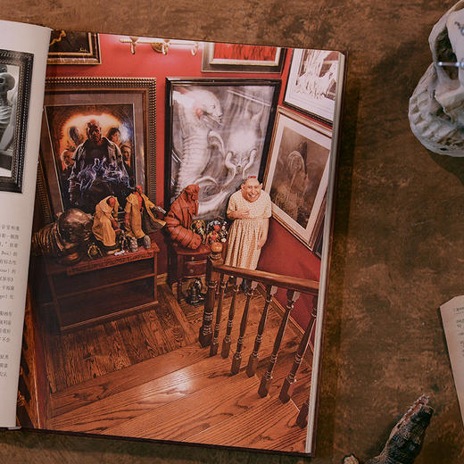 吉尔莫·德尔·托罗的奇思妙想:我的私人笔记、收藏品和其他爱好（诡丽礼盒特藏版，赠原画挂布+怪物手稿不干胶） 商品图11