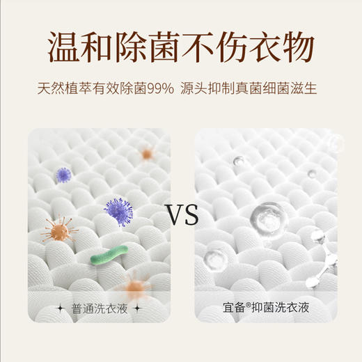 除菌去异味 | 苏尔护士抑菌内衣裤专用洗衣液 母婴衣物可用 清洁洗涤 去血渍去污留香  300ml/瓶*4瓶 商品图3