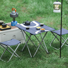 【灵活便捷 即提即走】大迈 折叠桌椅套装（1桌2椅）