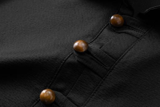 【DDA】大依优型大码短袖POLO衫中国风翻领商务休闲透气半袖夏季上衣 商品图5