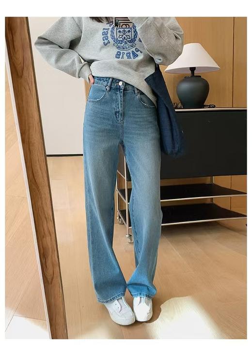 春新款赛罗纺小猫须百奇裤微直筒 商品图11