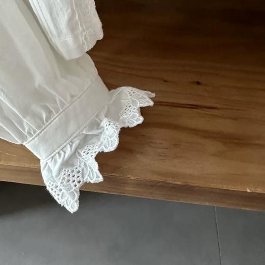 老米优品🎈3-5天！韩代同款《重工刺绣手工打杆蕾丝衬衫》法式小香风衬衫，品质款！CY250305B   商品图5