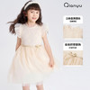 笛莎千与2025夏季新款女童甜美气质无袖蕾丝网纱连衣裙 商品缩略图3