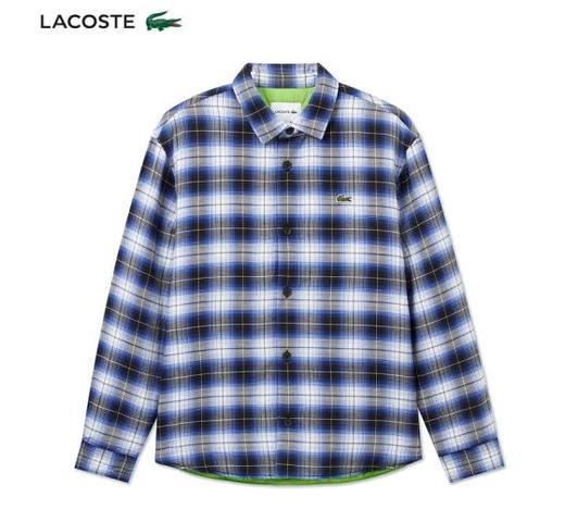 法国鳄鱼LACOSTE男长袖衬衫CH7202-98WT5 商品图0