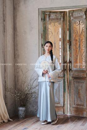 【门店同款】ENJOY春季云敛-春光推盏满城春外套 161848117