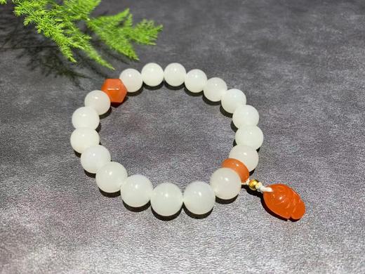 【御珠宫坊】羊脂白玉手串 商品图2