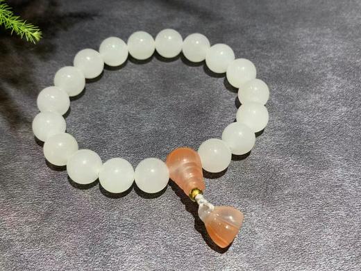 【御珠宫坊】羊脂白玉手串 商品图1