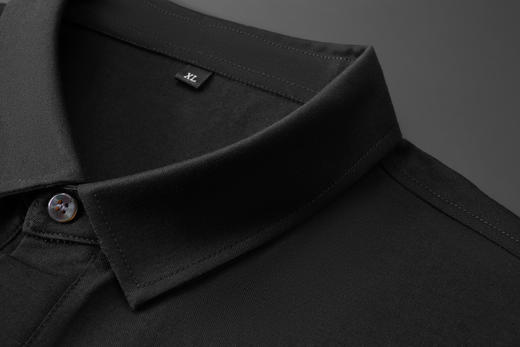 【棉质】【DDA】大依优型大码短袖POLO衫中国风翻领商务休闲透气半袖夏季上衣 商品图4