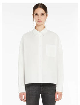 【3月5日 下午13:00 秒杀】原单 maxmara 大宽版 早春极简白衬衫 小胸 大胸MM都适合