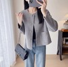 极简小香风羊毛桑蚕丝春秋外套 商品缩略图6