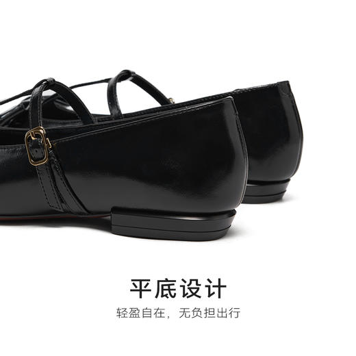 【精选牛皮】星期六复古英伦风镂空玛丽珍SSD1111191 商品图12