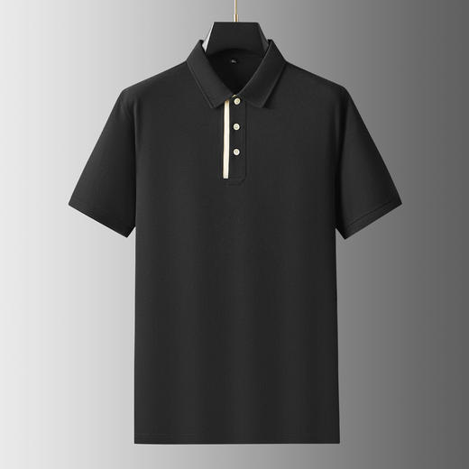 【100%棉】【DDA】大依优型大码短袖POLO衫翻领商务休闲透气半袖夏季上衣 商品图1