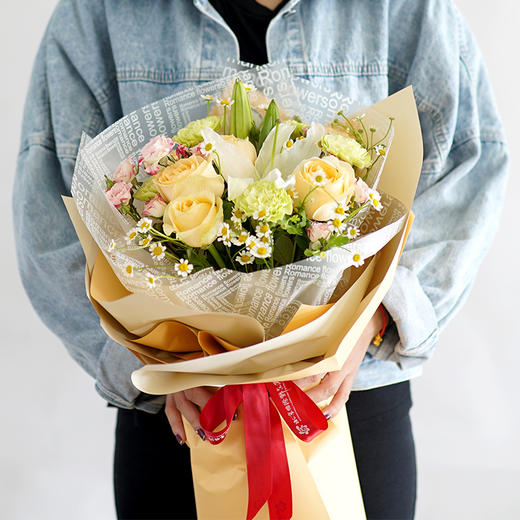 爱的陪伴丨玫瑰混搭花束 商品图3