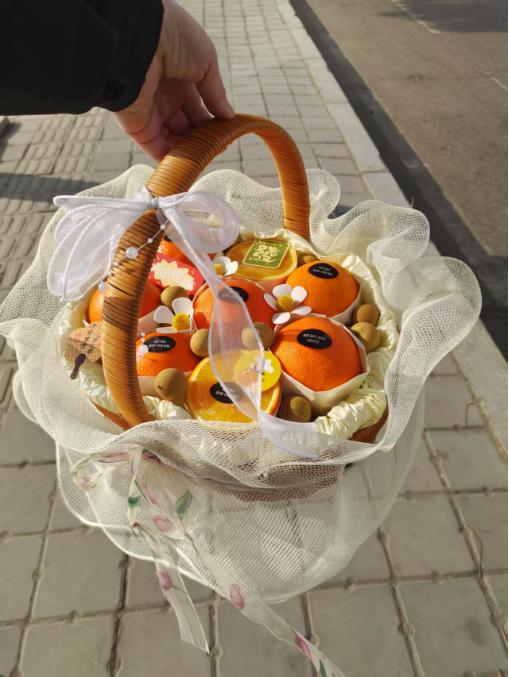 女神节心想事橙仙女果篮 商品图6