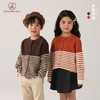 【特价清仓，数量有限】【时髦保暖，德绒羊毛超暖】MOSHANG MILU春秋款5色德绒羊毛毛衣百搭中大童纯色男童女童纯色毛衣条纹圆领儿童毛衣100% 商品缩略图4