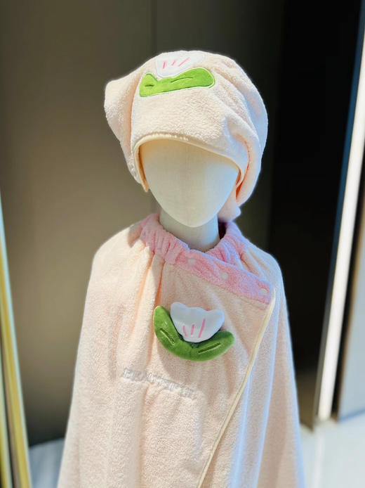 【29.9元起】儿童成人浴巾浴帽卡通立体洗澡浴巾 商品图3