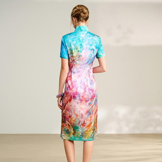 TANGY Collection/2025天意精品夏季新品中国风女士连衣裙 商品图2