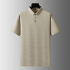 【冰丝】【DDA】大依优型大码短袖POLO衫弹力冰丝翻领商务休闲透气半袖夏季上衣 商品缩略图0