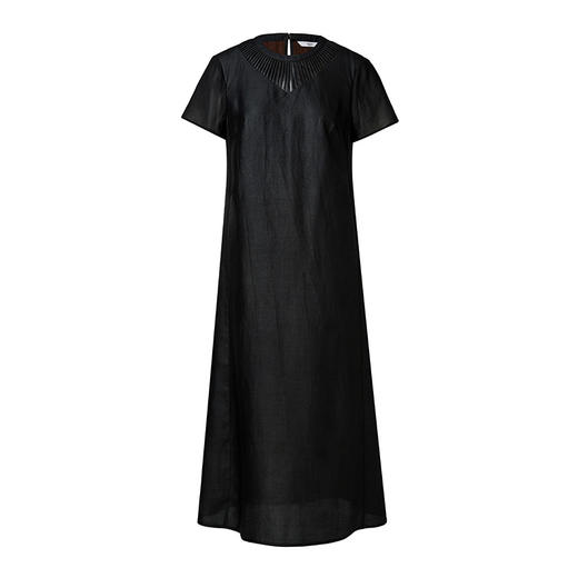 TANGY Collection/2025天意精品夏季新品中国风女士莨绸连衣裙 商品图4