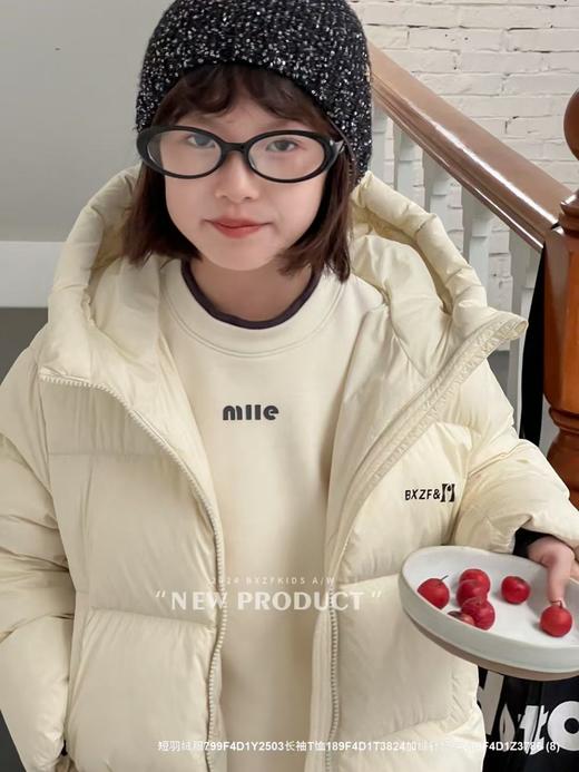 清货~实体179元【小资范】糯米软-3824假两件长袖T恤-喜出 商品图3