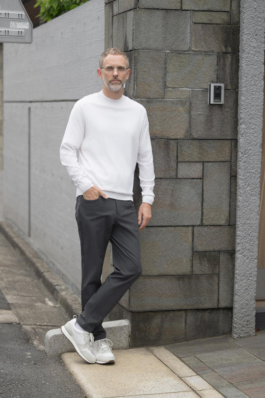 高端男裤⚠️【PSENY专柜正品轻奢天丝长绒棉休闲裤】完美的4D版型可以让你足够man…弹力舒适0束缚❗商务休闲均可！不挑身材和年龄！耐穿耐磨，品质感满满 ✅编织皮包·高档包装，送人自留都有面儿！ 商品图3