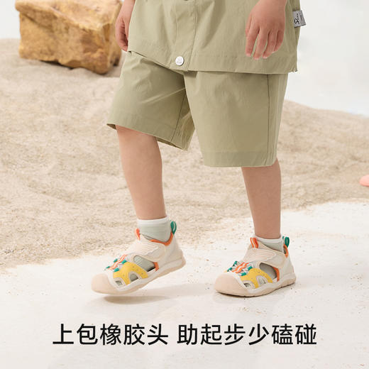 卡特兔宝宝学步鞋2025夏季新品机能鞋驱蚊鞋防滑耐磨透气儿童凉鞋 商品图3