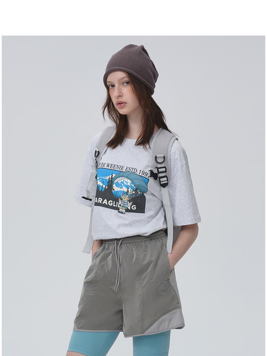 Teenie Weenie小熊卡通字母T恤女夏季女t恤TTRW256424I 商品图0