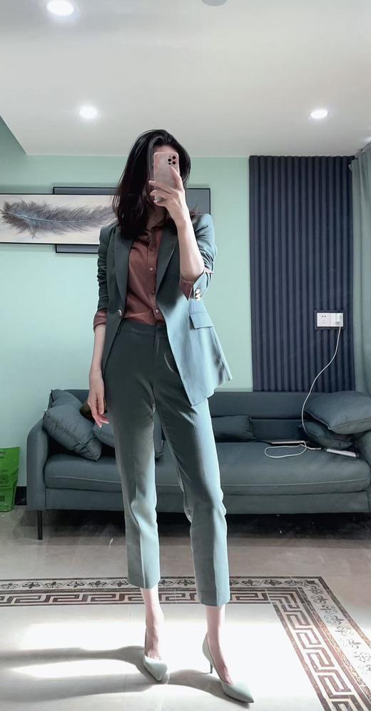 华尔街西装套裤+咖啡时光衬衫 商品图1