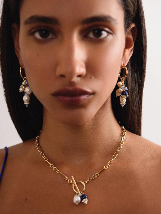 Chabaux GARDEN OF MORVI系列短项链 - 蓝色 商品图0