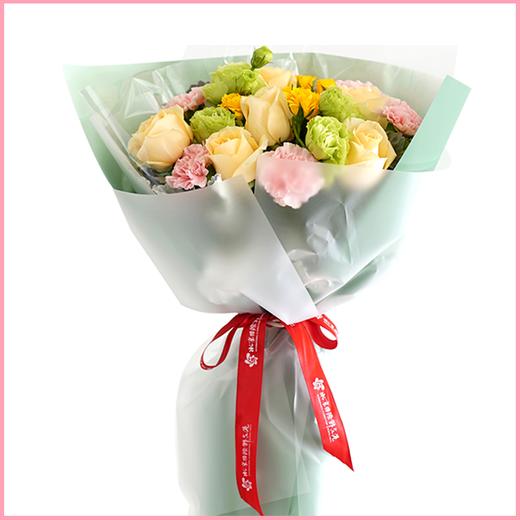 罗马假日丨玫瑰混搭花束 商品图0