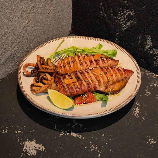 炭烤手钓鱿鱼 商品图0