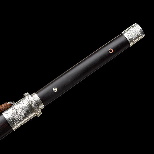 明月唐刀 汉唐刀剑 硬刀 龙泉沈广隆一体刀剑传统刀剑 未开刃 商品图4