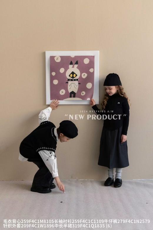 清货~实体店199元【小资范】超软超舒服1896黑色针织外套-喜出 商品图13