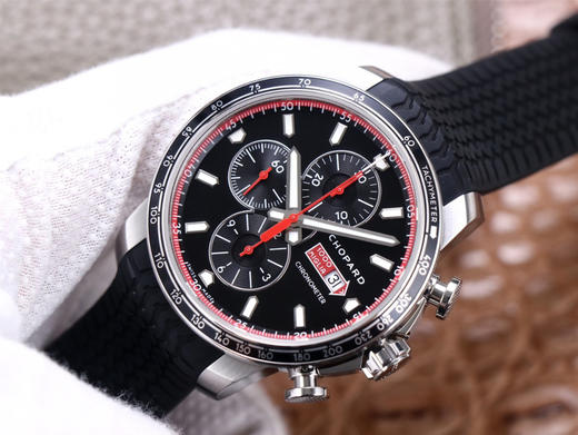 NOOB official厂出品➕基于正品original原版开模的Super copy，萧bang赛车系列精品，直径44mm，厚度14mm，小牛皮内衬天然纯进口橡胶表带，自动机械机芯，密底，肖邦赛车 商品图12