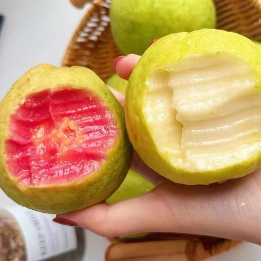 福建漳州双拼奶油芭乐4.5-5斤（红+白） 商品图0