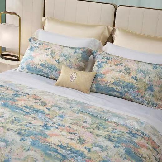 【罗卡芙】B7F 惠谊天丝翠湖春晓套件＋同款水洗蚕丝夏被 商品图3