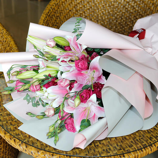 暗香丨百合混搭花束 商品图5