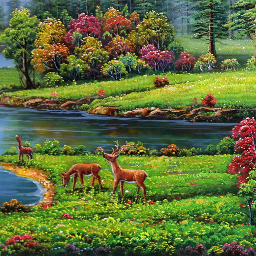 朝山画 富水环山图 商品图2