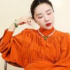 紫禁文创旗下 珠御在殿·精典珍珠套装 3A天然淡水珍珠 S925银锁扣 祖母绿玉髓，7A级玛瑙 经典不过时 商品缩略图6