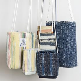 【林栖好物】（预售10天发货）环保再生裂织布系列包包手机包水桶包小吐司包