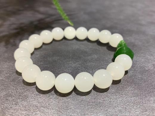 【御珠宫坊】羊脂白玉手串 商品图1